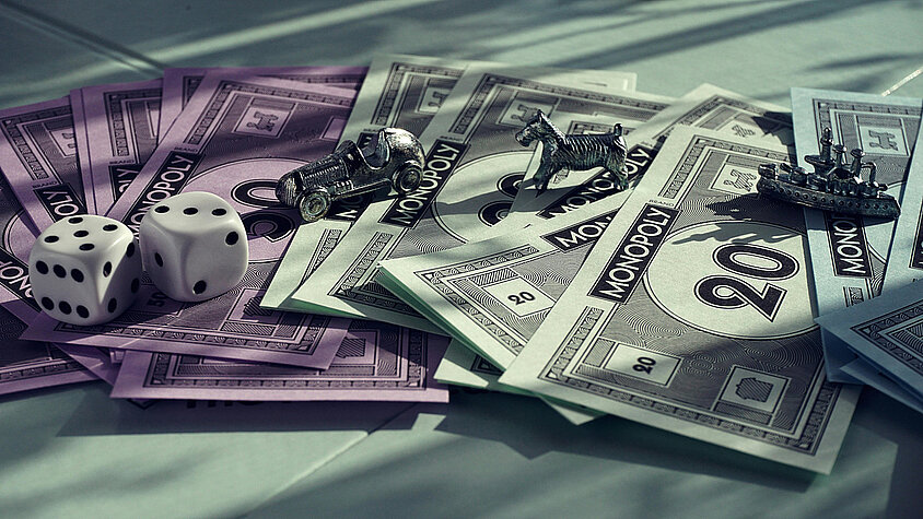 Monopoly-Nahaufname: Suzy Hazelwood (Pexels) Monopoly-Nahaufnahme